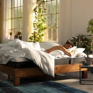 man-on-an-emma-original-bed