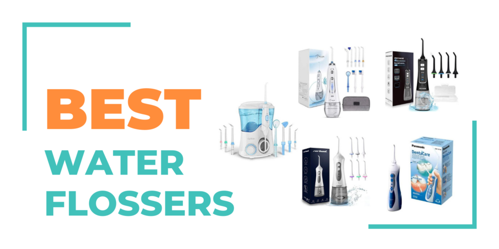 water flossers collage