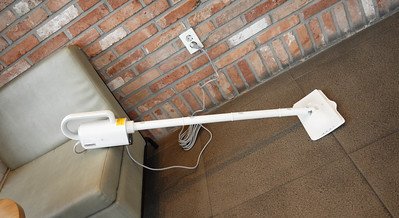A cleaning machine that is ready to use