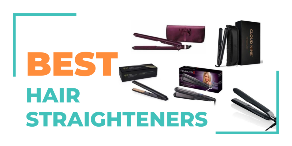 hair straighteners collage
