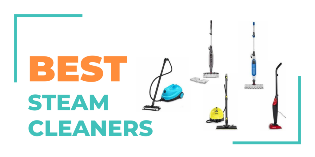 steam cleaners collage