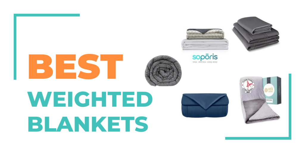 weighted blankets collage