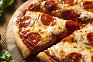 homemade pizza