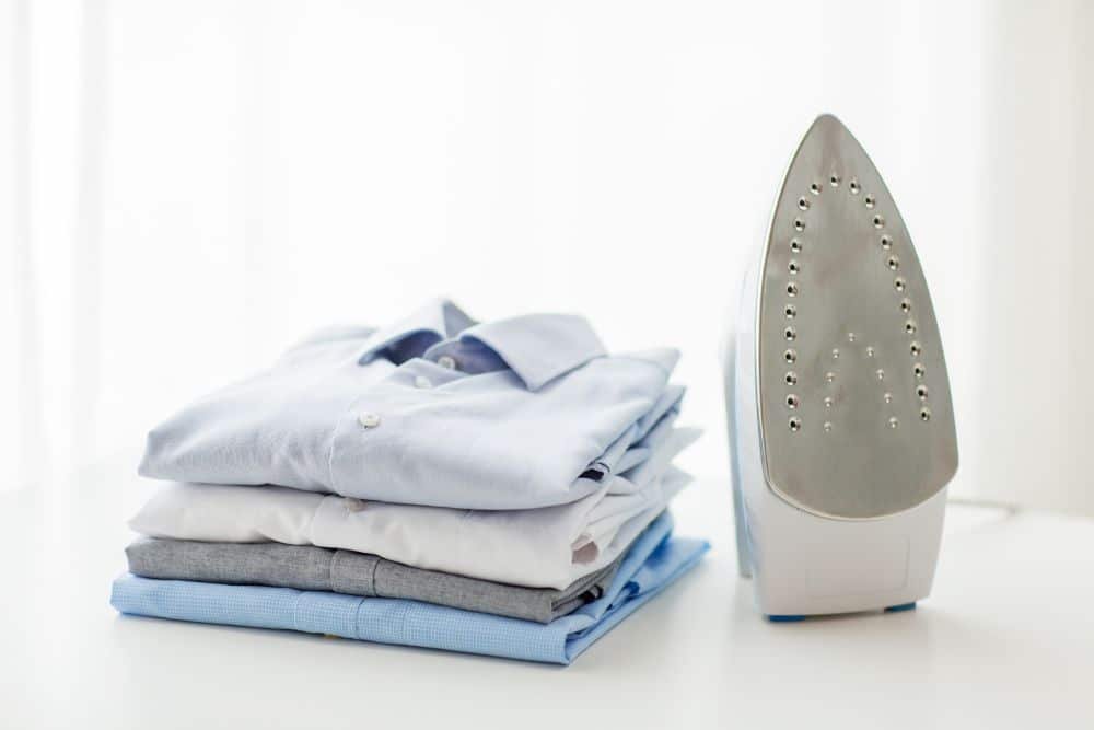 how to iron without an ironing board