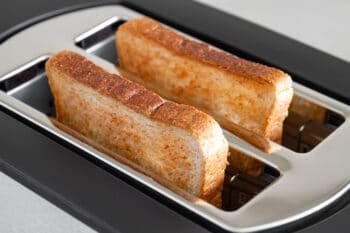 toasted slices of bread
