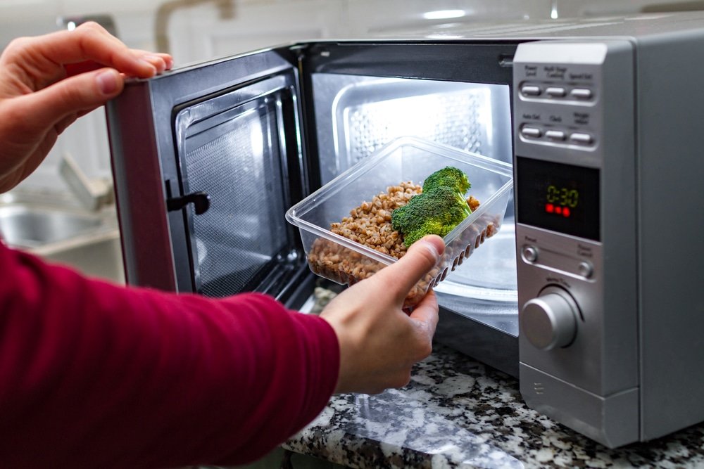 when was the microwave invented