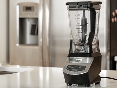 A clean kitchen appliance