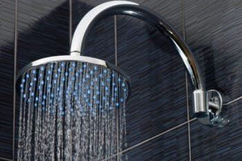 bathroom wall