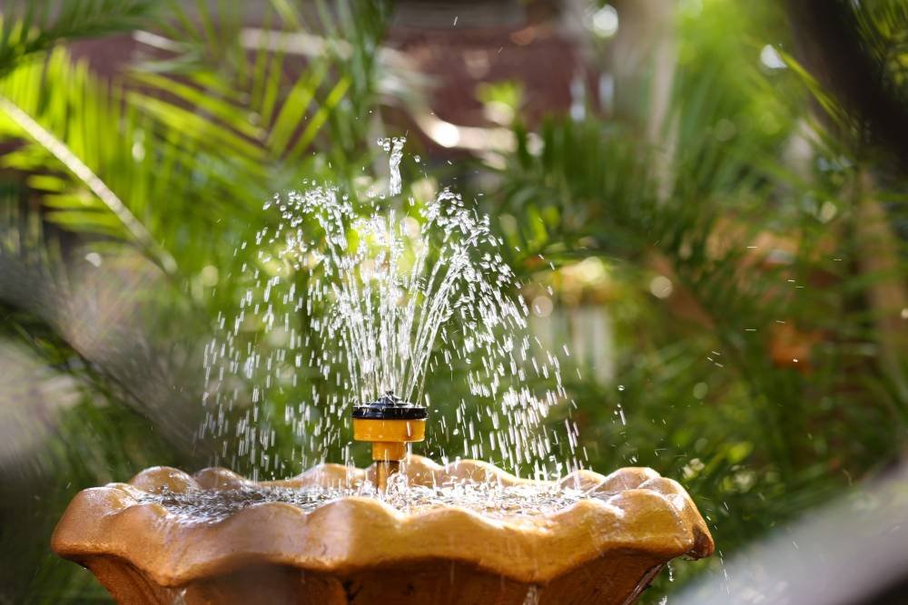 best solar water feature
