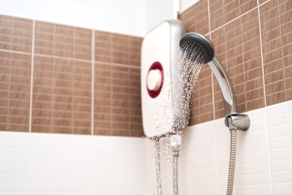how do you install an electric shower