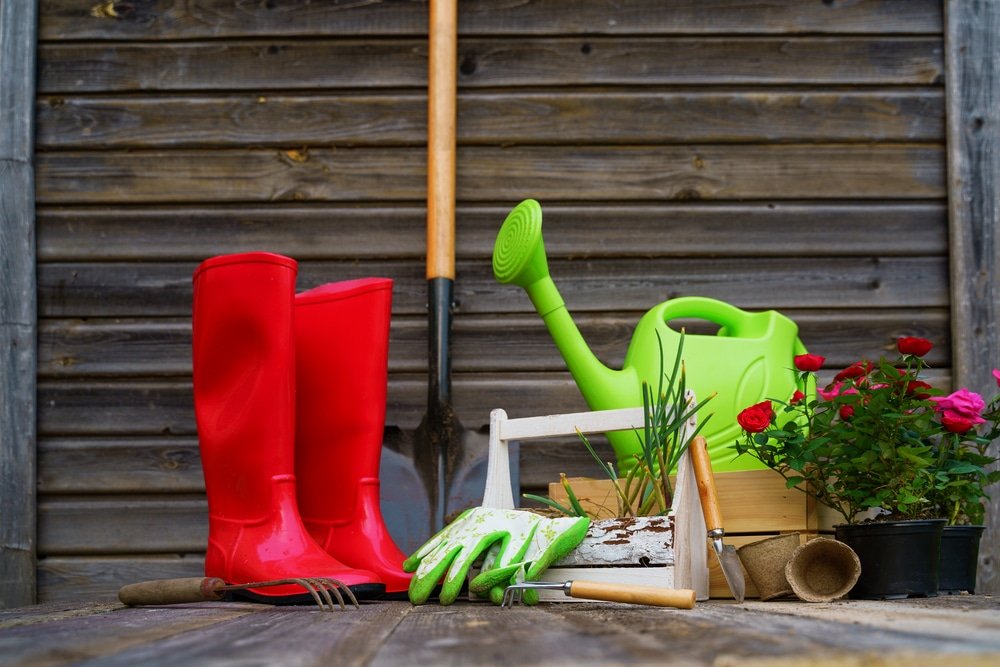 how to organise a garden shed