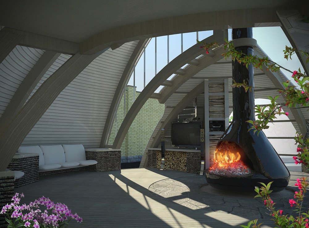 how to stop a chiminea smoking