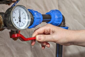 main water shutoff valve