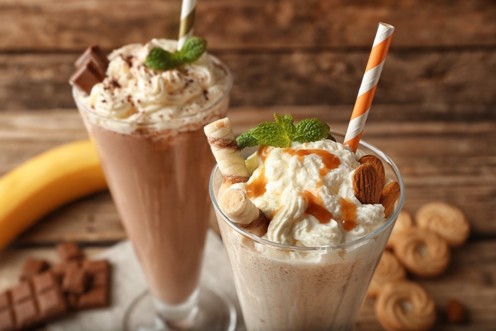 how to make a milkshake without a blender