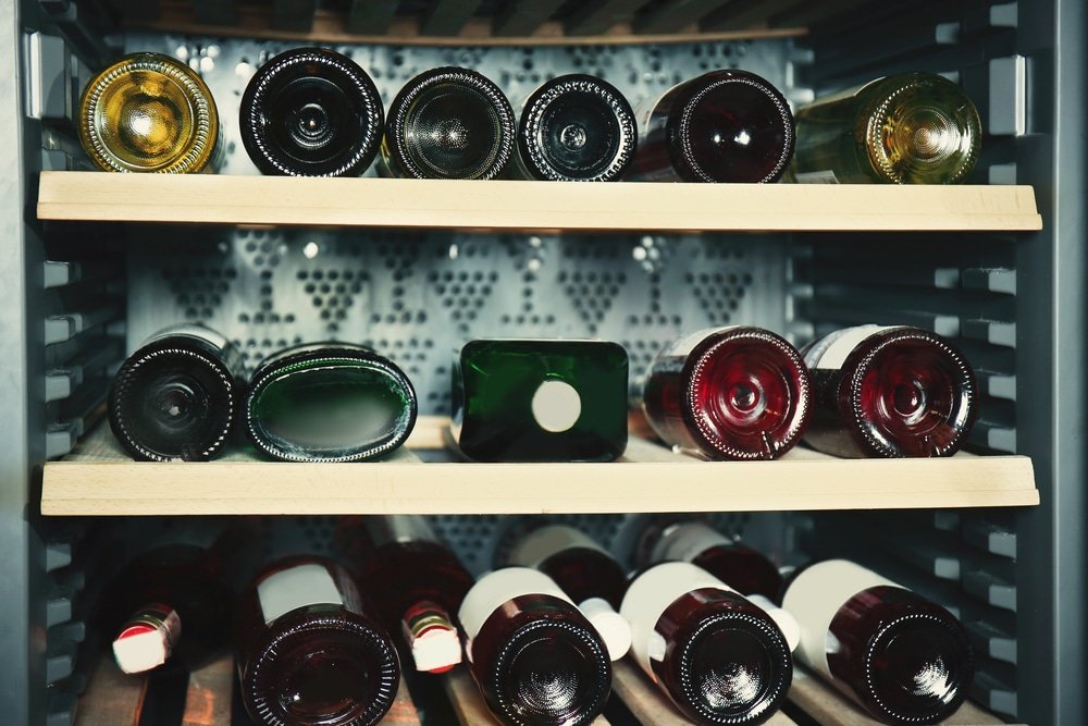 what is the ideal temperature for storing wine