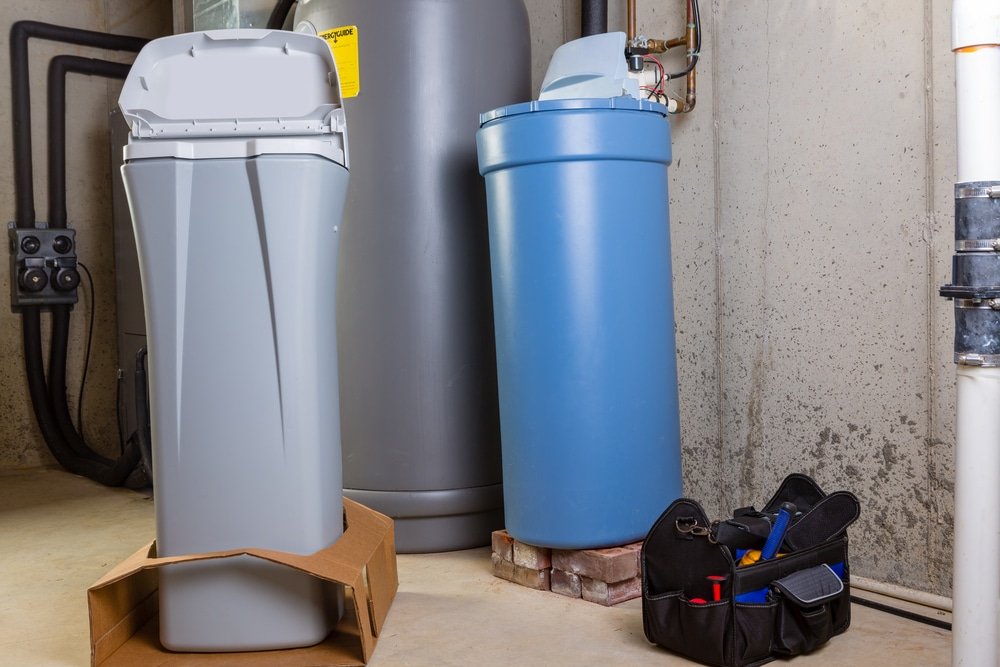how to install a water softener