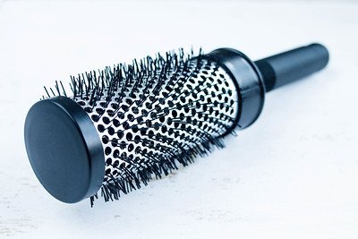 a tool for fixing the hair