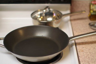 kitchenware-on top of a stove
