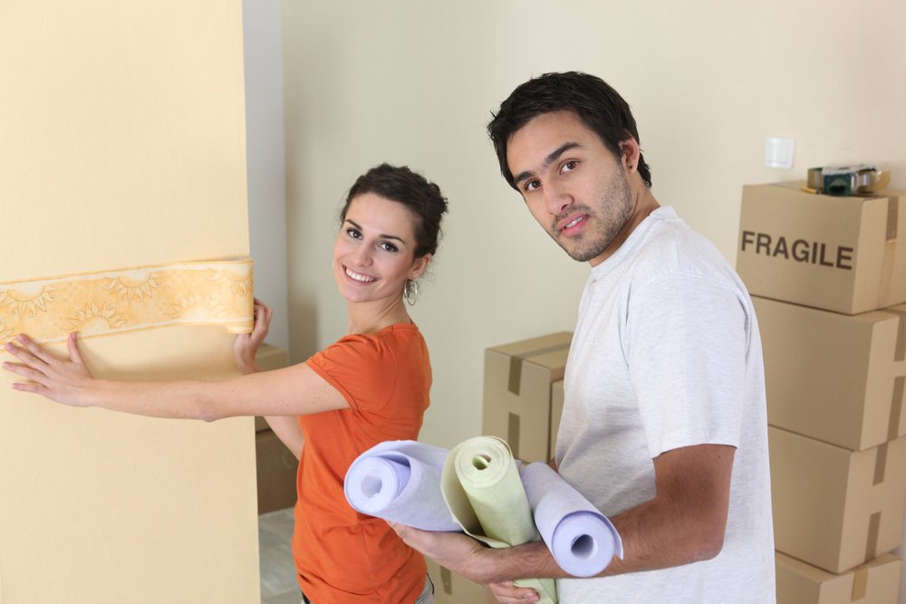 how to hide bad walls without paint