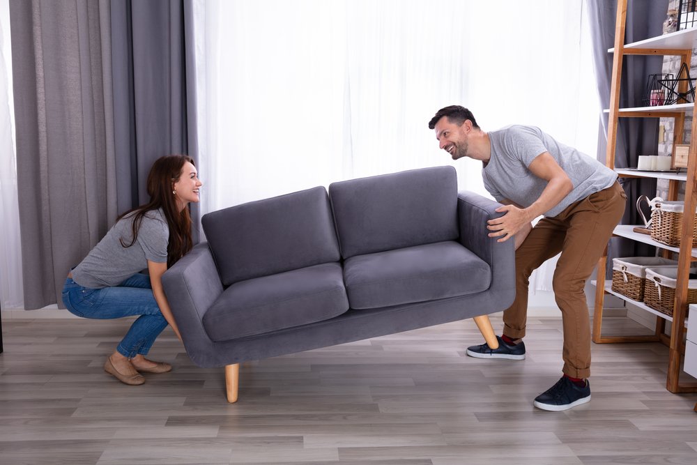 how to move heavy furniture