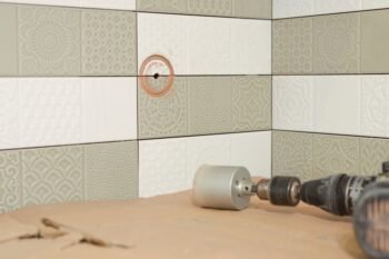 preparing electrical outlet installation
