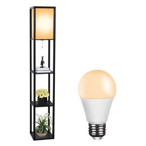 Puluomis Floor Lamp With Shelves