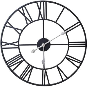 Klass Home 60cm Black Metal